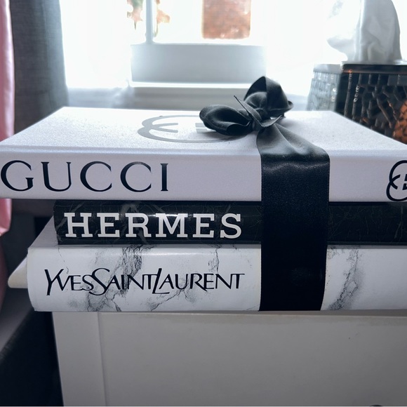 Gucci Other Faux Designer Coffee Table Books Poshmark